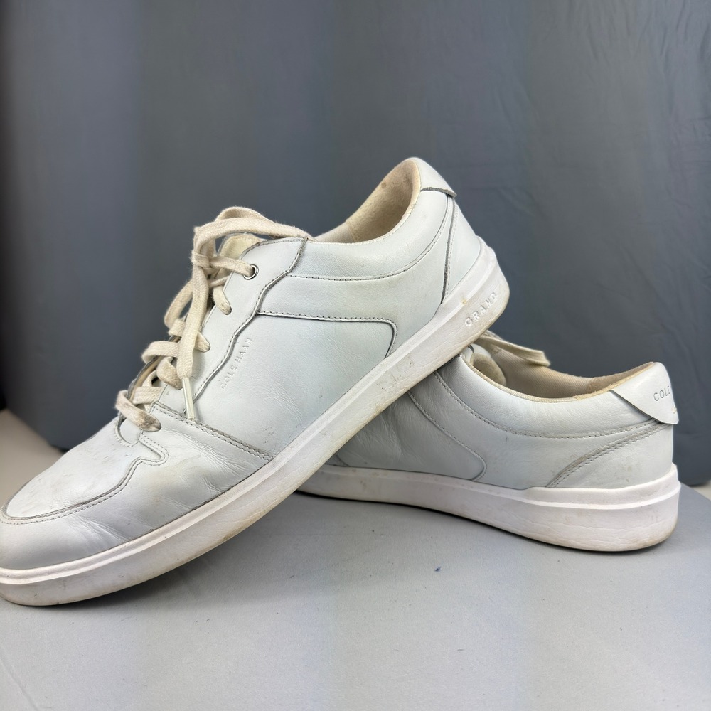 Cole Haan Grand Crosscourt Modern Womens Size 10.5B Leather Sneakers White